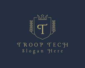 Troop - Royal Navy Crest logo design