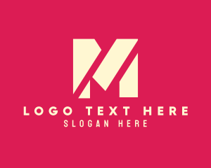 Corporate - Modern Commercial Letter M logo design