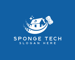 Sponge - Sanitation Sponge Clean logo design