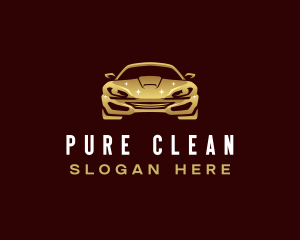 Luxury Car Cleaning logo design