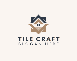 Brick House Tile logo design