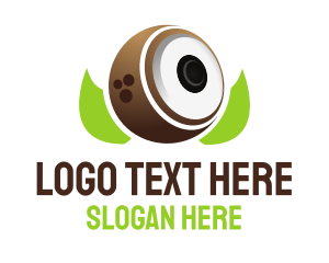 Subwoofer - Speaker Coconut Subwoofer logo design