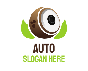 Eye - Speaker Coconut Subwoofer logo design
