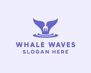 Kitchen Whale Restaurant  logo design