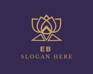 Gold Lotus Wellness logo design