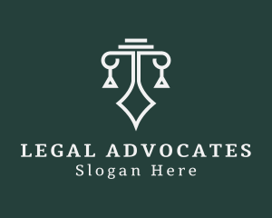 Legal Scale Law Firm logo design