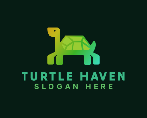 Turtle Animal Zoo logo design