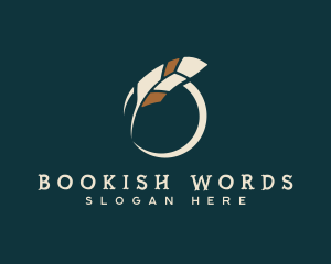 Literary - Feather Pen Publishing logo design