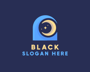 Surf - Wave Moon Night logo design