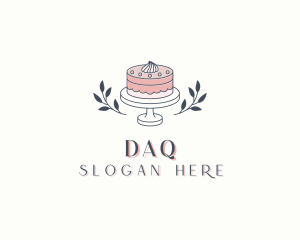 Wedding - Flower Wedding Cake logo design