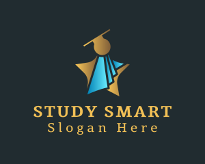 Student - Star Student Graduation logo design