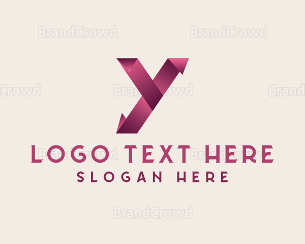 Modern Agency Letter Y Logo