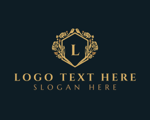 Wellness - Luxury Floral Boutique logo design