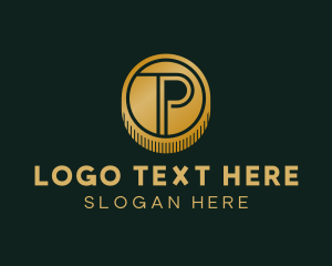 Startup - Golden Coin Banking logo design