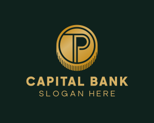 Bank - Golden Coin Banking logo design