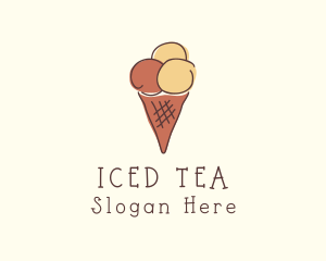 Ice Cream Dessert  logo design