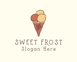 Ice Cream Dessert  logo design