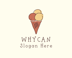 Snack - Ice Cream Dessert logo design