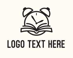 Booklet - Reading Time Clock logo design