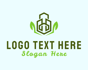 Building - Natural Eco Buildings logo design