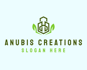 Natural Eco Buildings logo design