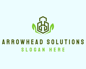 Natural Eco Buildings logo design