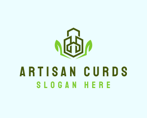 Natural Eco Buildings logo design