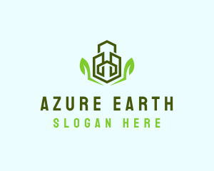 Natural Eco Buildings logo design