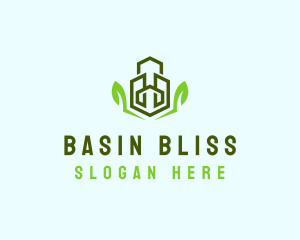 Natural Eco Buildings logo design