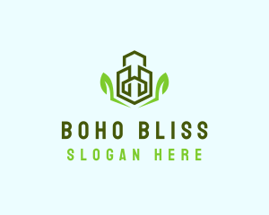 Natural Eco Buildings logo design