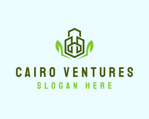 Natural Eco Buildings logo design