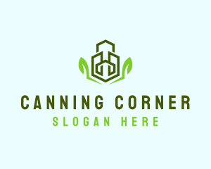 Natural Eco Buildings logo design