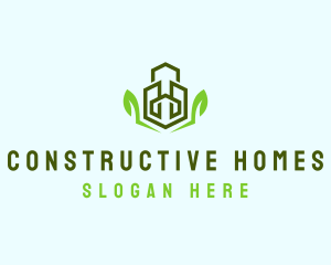 Building - Natural Eco Buildings logo design