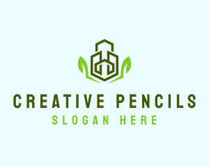 Natural Eco Buildings logo design