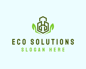 Ecology - Natural Eco Buildings logo design