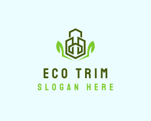 Natural Eco Buildings logo design