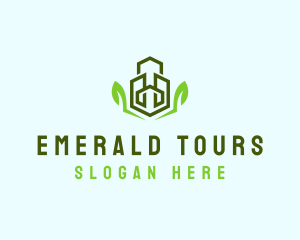 Natural Eco Buildings logo design