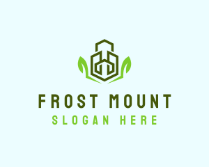 Natural Eco Buildings logo design