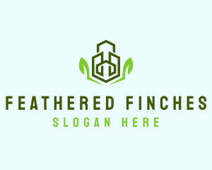 Natural Eco Buildings logo design