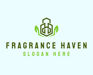 Natural Eco Buildings logo design