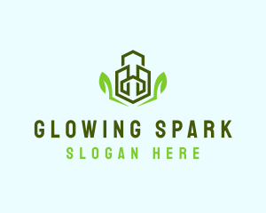 Natural Eco Buildings logo design