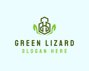 Natural Eco Buildings logo design