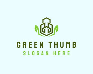 Natural Eco Buildings logo design