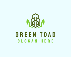 Natural Eco Buildings logo design