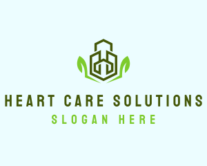 Natural Eco Buildings logo design