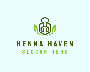 Natural Eco Buildings logo design