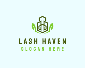 Natural Eco Buildings logo design