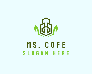 Natural Eco Buildings logo design