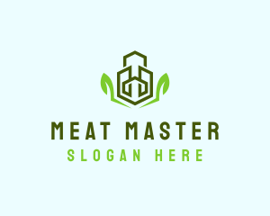 Natural Eco Buildings logo design