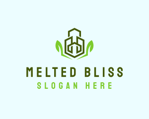 Natural Eco Buildings logo design